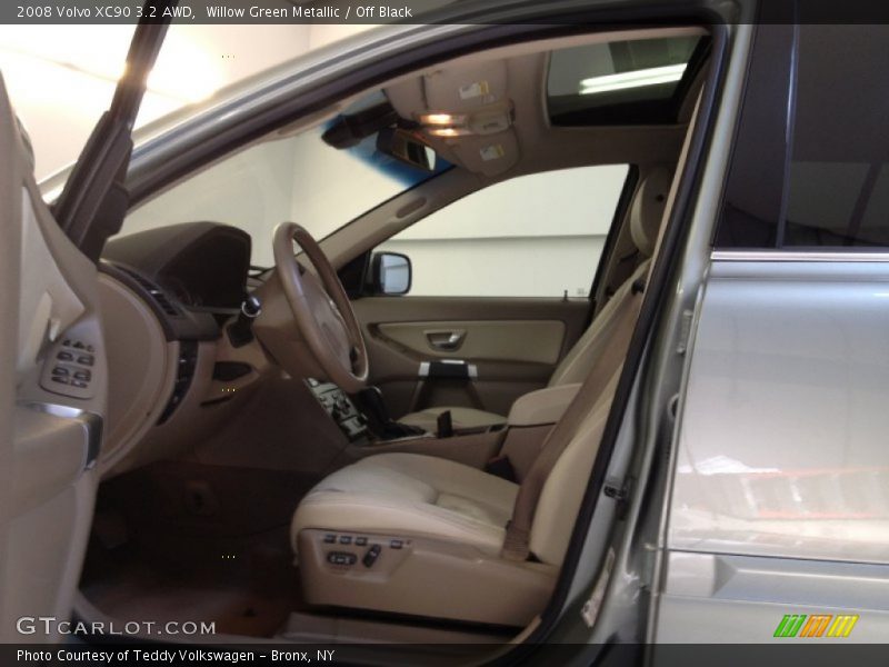 Willow Green Metallic / Off Black 2008 Volvo XC90 3.2 AWD