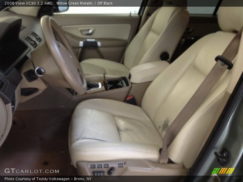 Willow Green Metallic / Off Black 2008 Volvo XC90 3.2 AWD