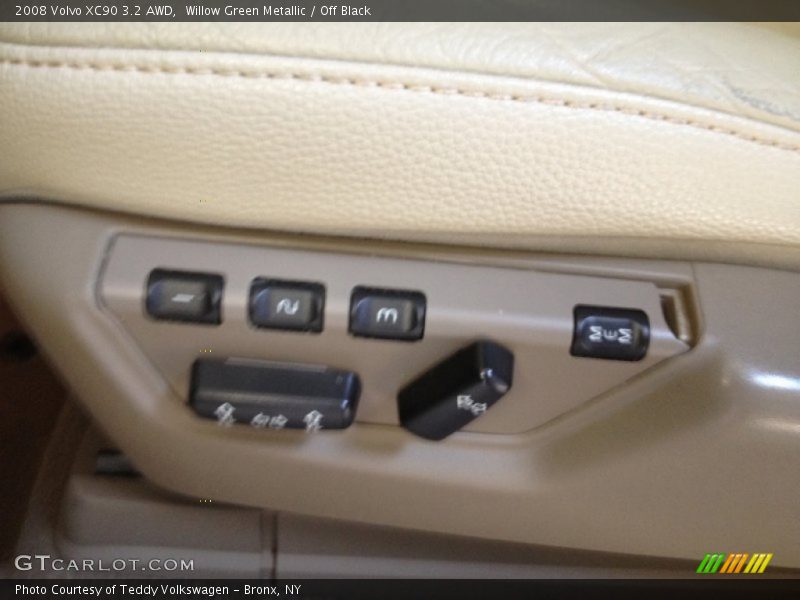 Willow Green Metallic / Off Black 2008 Volvo XC90 3.2 AWD