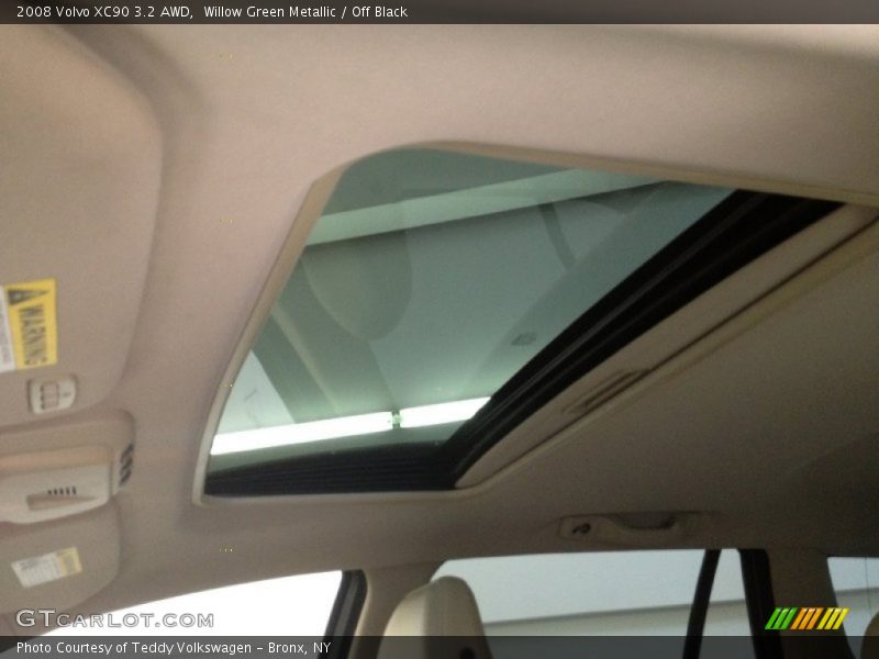 Willow Green Metallic / Off Black 2008 Volvo XC90 3.2 AWD
