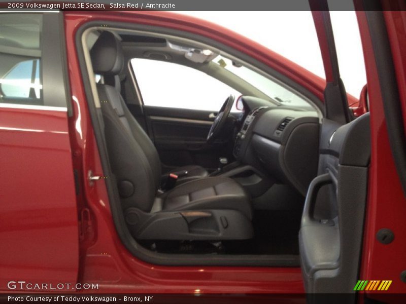 Salsa Red / Anthracite 2009 Volkswagen Jetta SE Sedan