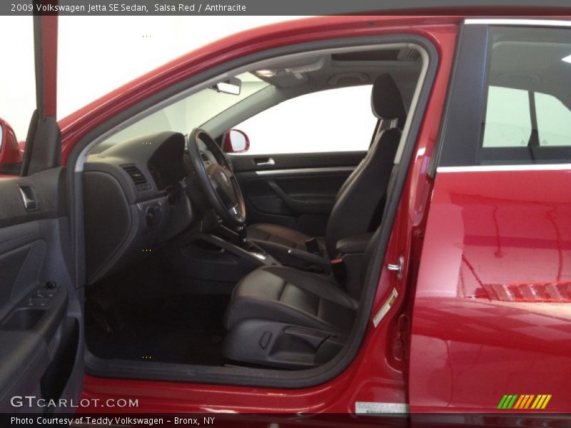 Salsa Red / Anthracite 2009 Volkswagen Jetta SE Sedan