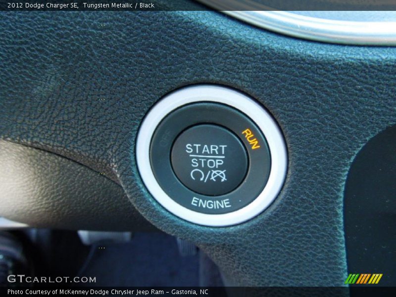 Controls of 2012 Charger SE