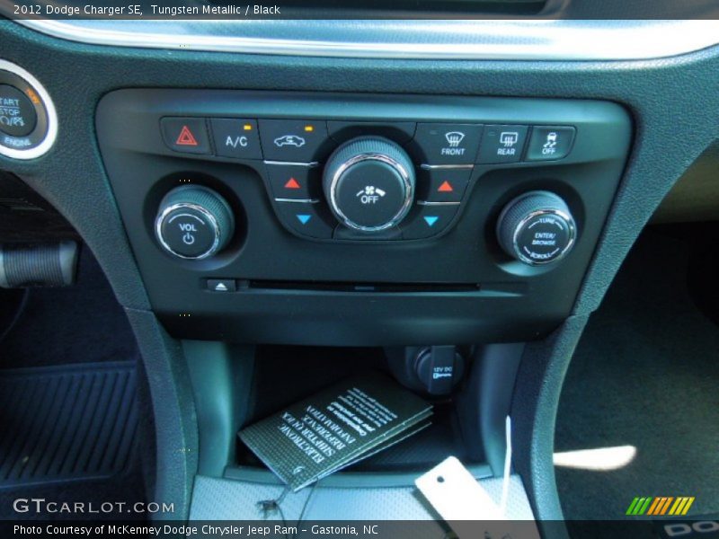 Controls of 2012 Charger SE