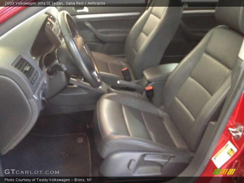 Salsa Red / Anthracite 2009 Volkswagen Jetta SE Sedan