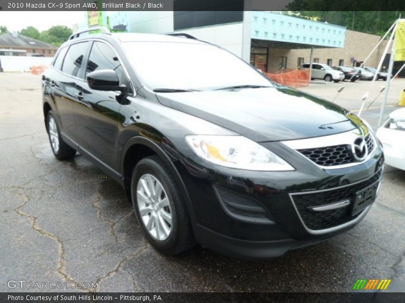 Brilliant Black / Black 2010 Mazda CX-9 Sport AWD