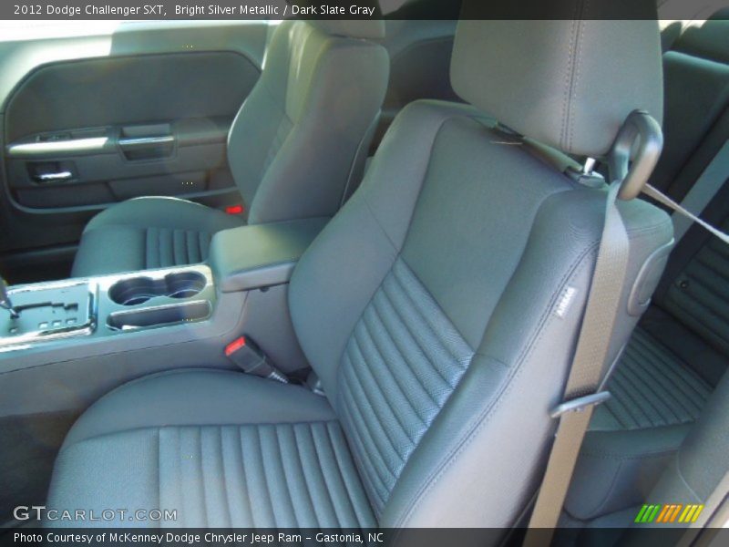 Bright Silver Metallic / Dark Slate Gray 2012 Dodge Challenger SXT