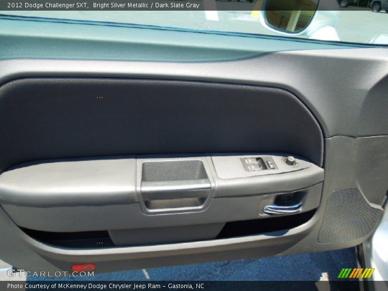 Bright Silver Metallic / Dark Slate Gray 2012 Dodge Challenger SXT