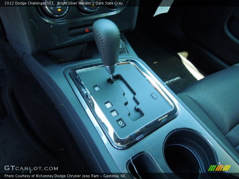 Bright Silver Metallic / Dark Slate Gray 2012 Dodge Challenger SXT