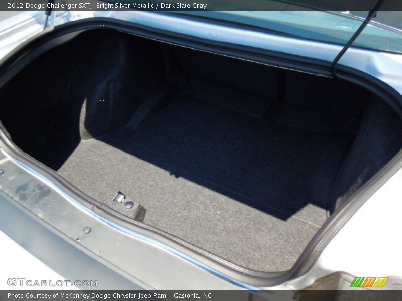Bright Silver Metallic / Dark Slate Gray 2012 Dodge Challenger SXT