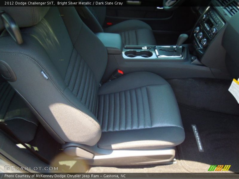 Bright Silver Metallic / Dark Slate Gray 2012 Dodge Challenger SXT