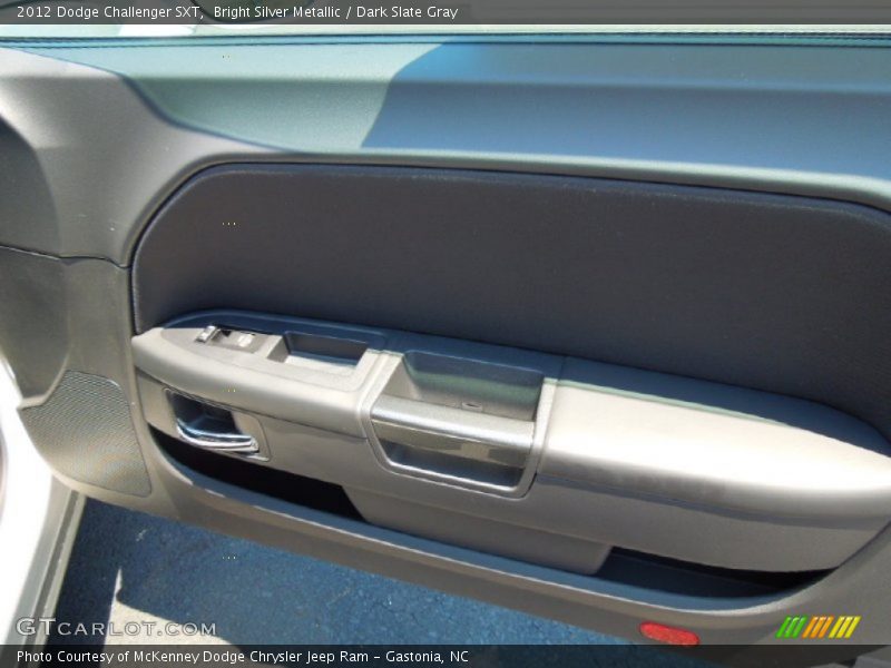 Bright Silver Metallic / Dark Slate Gray 2012 Dodge Challenger SXT
