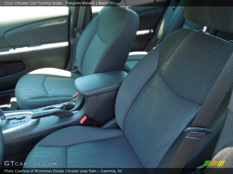 Tungsten Metallic / Black 2012 Chrysler 200 Touring Sedan