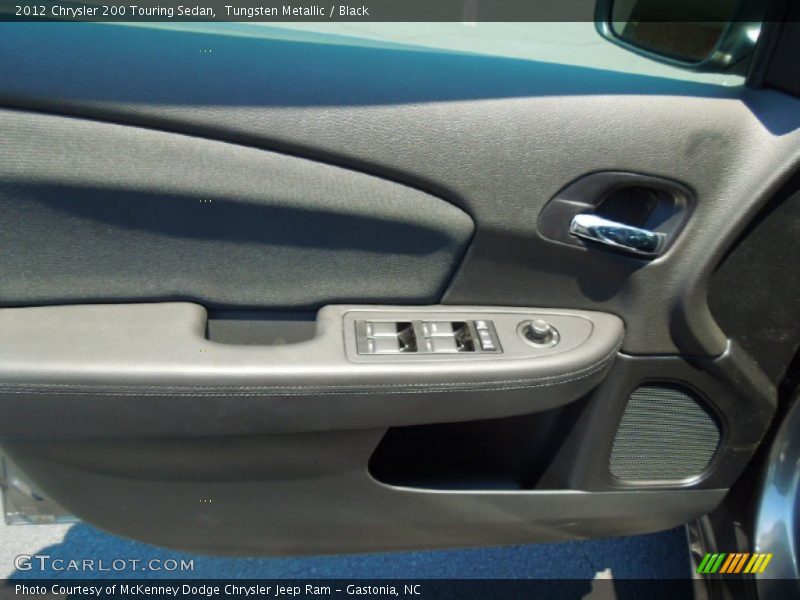 Tungsten Metallic / Black 2012 Chrysler 200 Touring Sedan