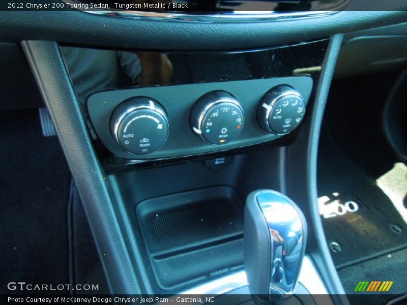 Tungsten Metallic / Black 2012 Chrysler 200 Touring Sedan