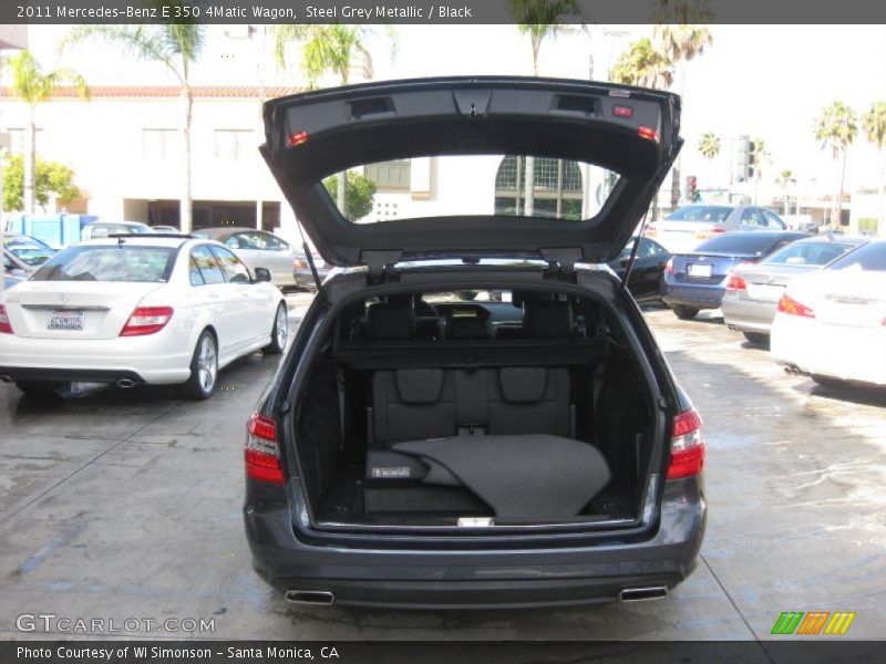 Steel Grey Metallic / Black 2011 Mercedes-Benz E 350 4Matic Wagon