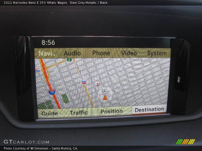 Steel Grey Metallic / Black 2011 Mercedes-Benz E 350 4Matic Wagon