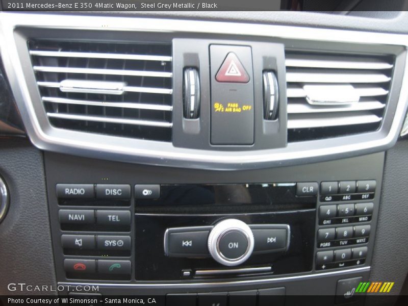 Steel Grey Metallic / Black 2011 Mercedes-Benz E 350 4Matic Wagon