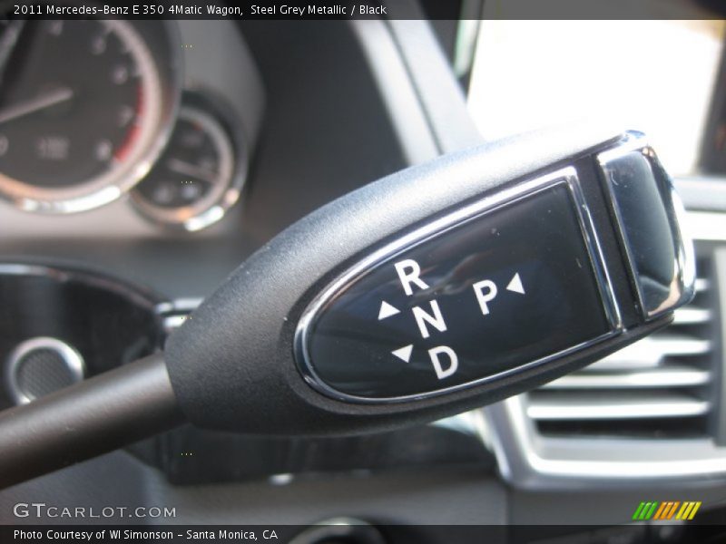 Steel Grey Metallic / Black 2011 Mercedes-Benz E 350 4Matic Wagon
