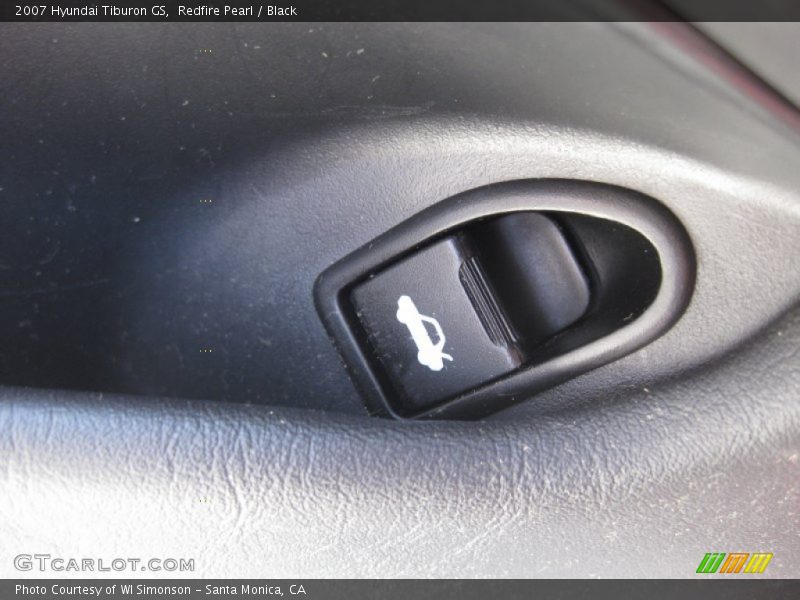 Redfire Pearl / Black 2007 Hyundai Tiburon GS