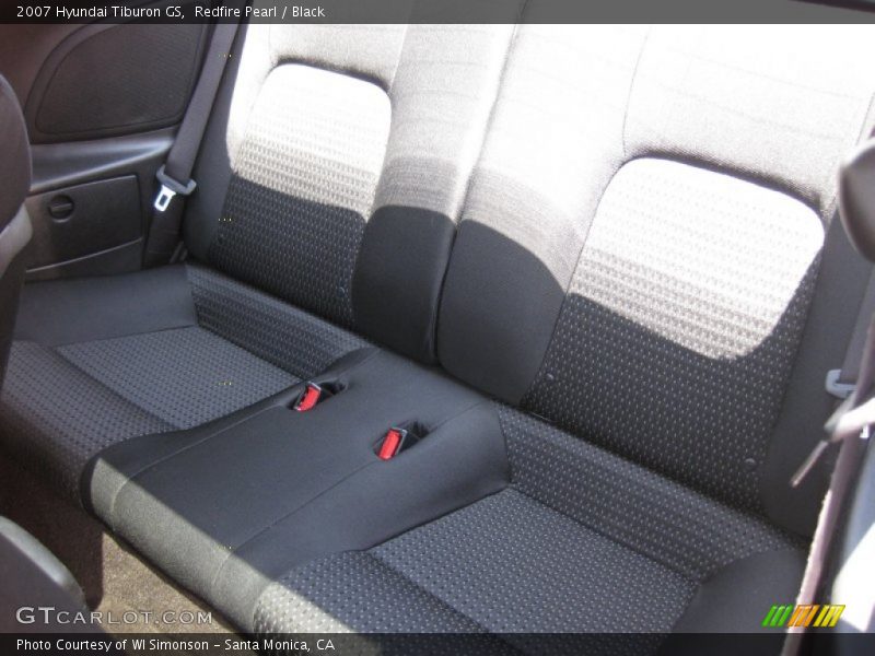 Redfire Pearl / Black 2007 Hyundai Tiburon GS