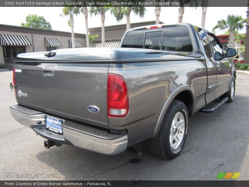 Dark Shadow Grey Metallic / Medium Graphite Grey 2003 Ford F150 Heritage Edition Supercab