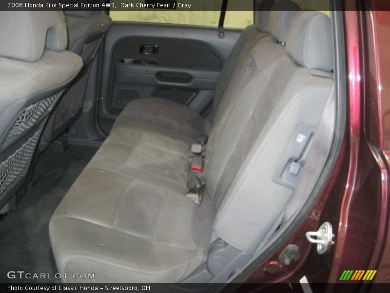 Dark Cherry Pearl / Gray 2008 Honda Pilot Special Edition 4WD