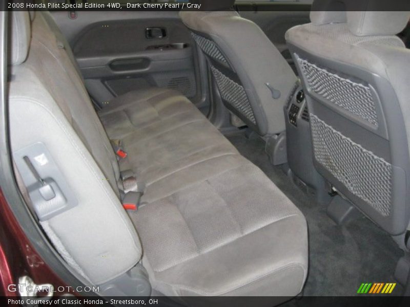Dark Cherry Pearl / Gray 2008 Honda Pilot Special Edition 4WD