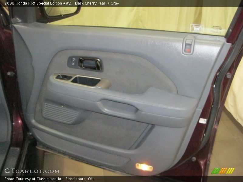 Dark Cherry Pearl / Gray 2008 Honda Pilot Special Edition 4WD
