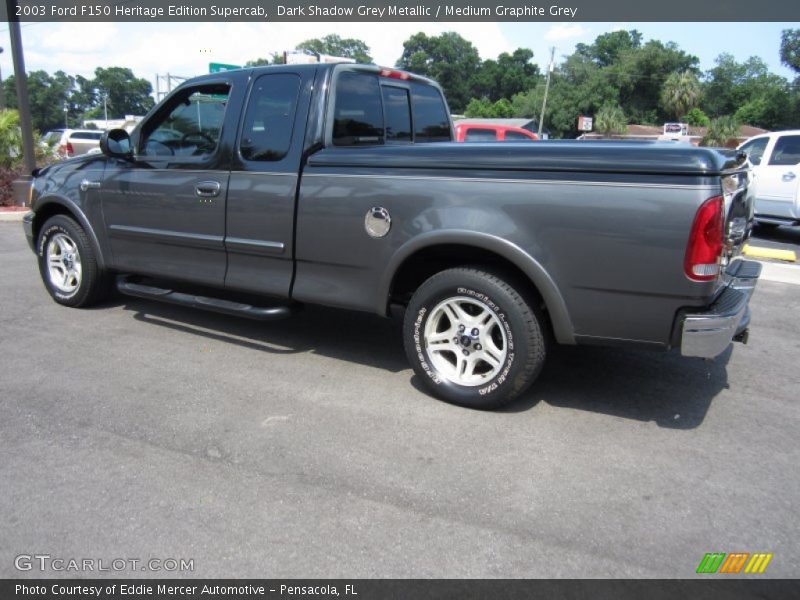 Dark Shadow Grey Metallic / Medium Graphite Grey 2003 Ford F150 Heritage Edition Supercab