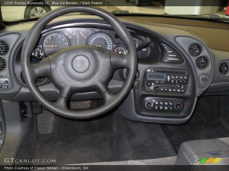 Blue Ice Metallic / Dark Pewter 2005 Pontiac Bonneville SE