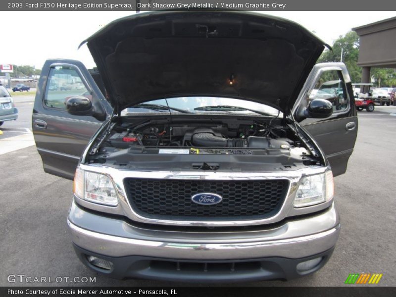 Dark Shadow Grey Metallic / Medium Graphite Grey 2003 Ford F150 Heritage Edition Supercab