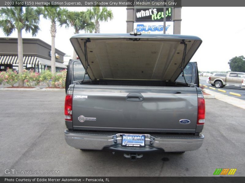 Dark Shadow Grey Metallic / Medium Graphite Grey 2003 Ford F150 Heritage Edition Supercab