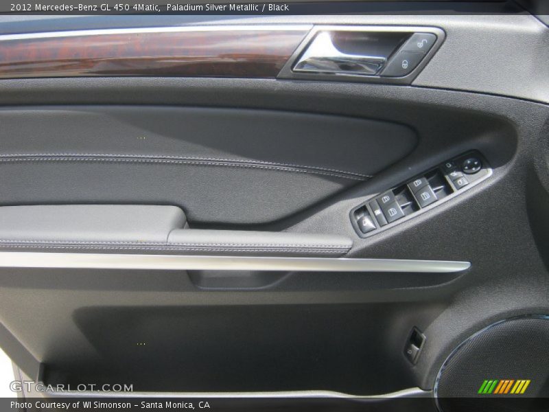 Paladium Silver Metallic / Black 2012 Mercedes-Benz GL 450 4Matic