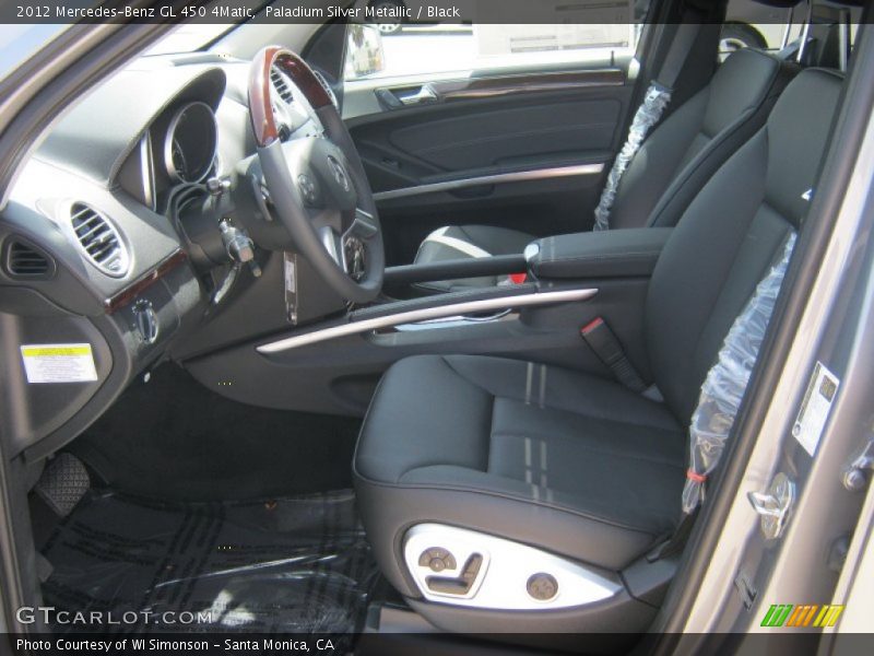 Paladium Silver Metallic / Black 2012 Mercedes-Benz GL 450 4Matic