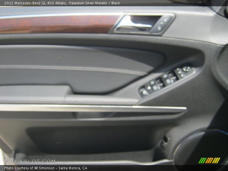 Paladium Silver Metallic / Black 2012 Mercedes-Benz GL 450 4Matic