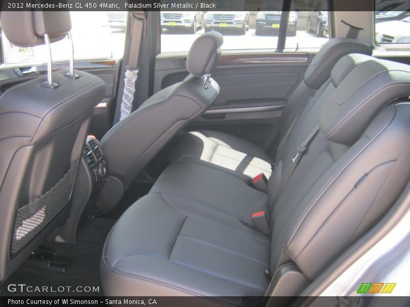 Paladium Silver Metallic / Black 2012 Mercedes-Benz GL 450 4Matic