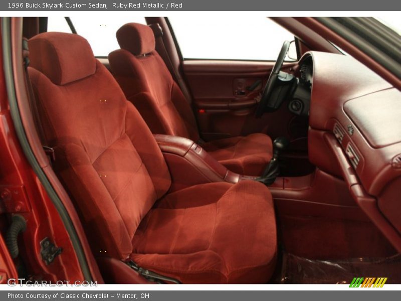  1996 Skylark Custom Sedan Red Interior