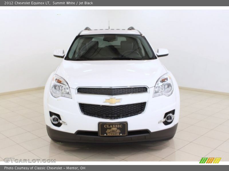 Summit White / Jet Black 2012 Chevrolet Equinox LT