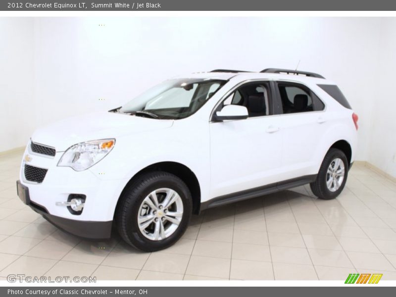 Summit White / Jet Black 2012 Chevrolet Equinox LT