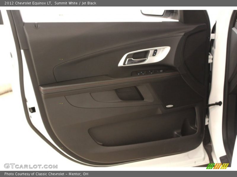 Summit White / Jet Black 2012 Chevrolet Equinox LT