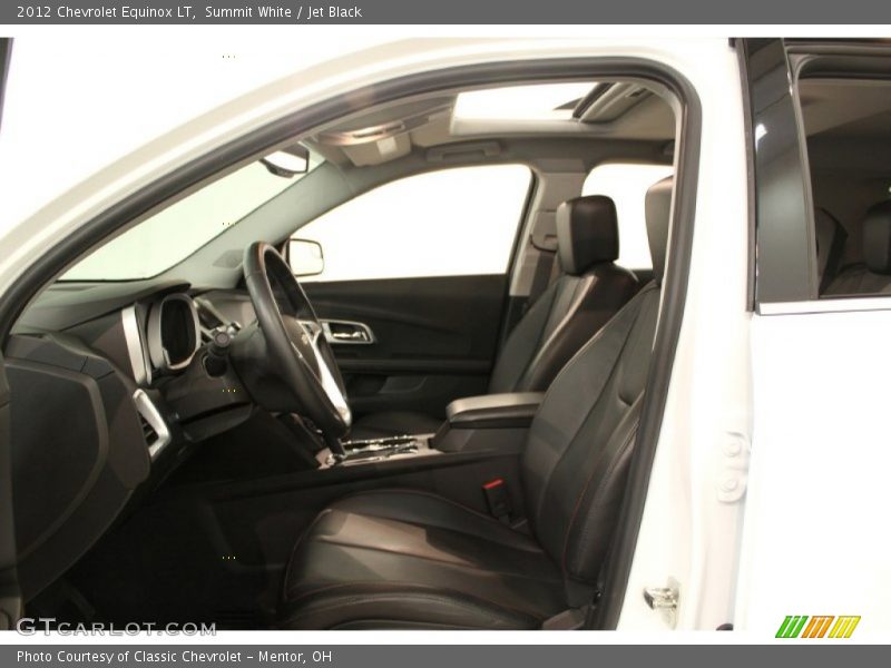 Summit White / Jet Black 2012 Chevrolet Equinox LT