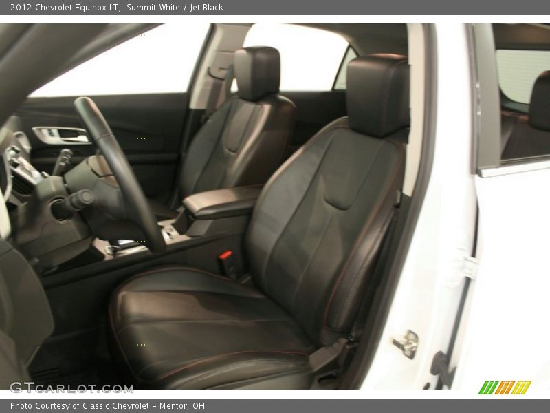 Summit White / Jet Black 2012 Chevrolet Equinox LT