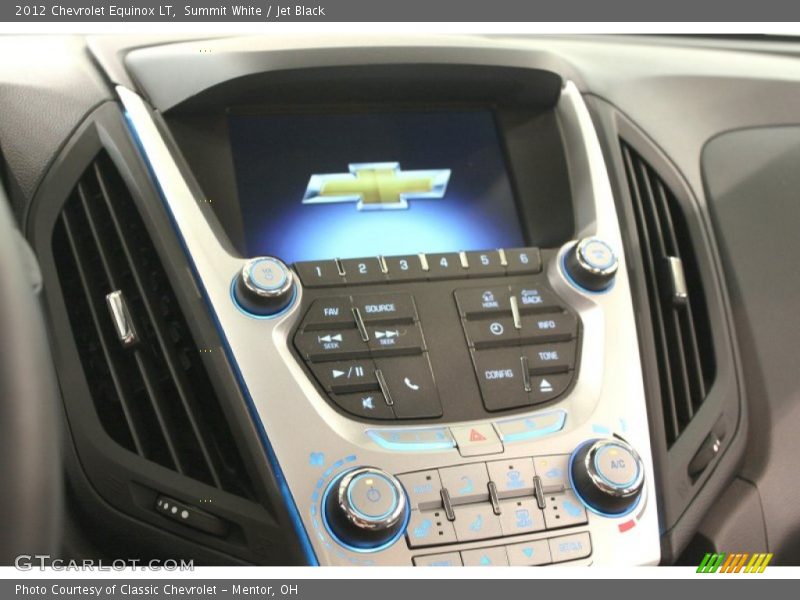 Summit White / Jet Black 2012 Chevrolet Equinox LT