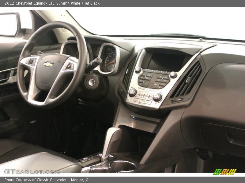 Summit White / Jet Black 2012 Chevrolet Equinox LT
