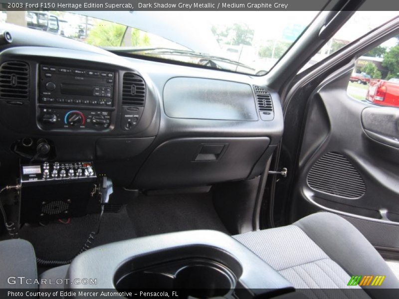 Dark Shadow Grey Metallic / Medium Graphite Grey 2003 Ford F150 Heritage Edition Supercab