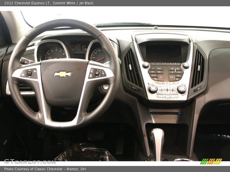 Summit White / Jet Black 2012 Chevrolet Equinox LT