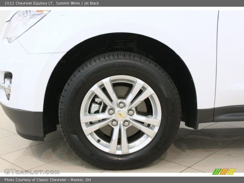 Summit White / Jet Black 2012 Chevrolet Equinox LT