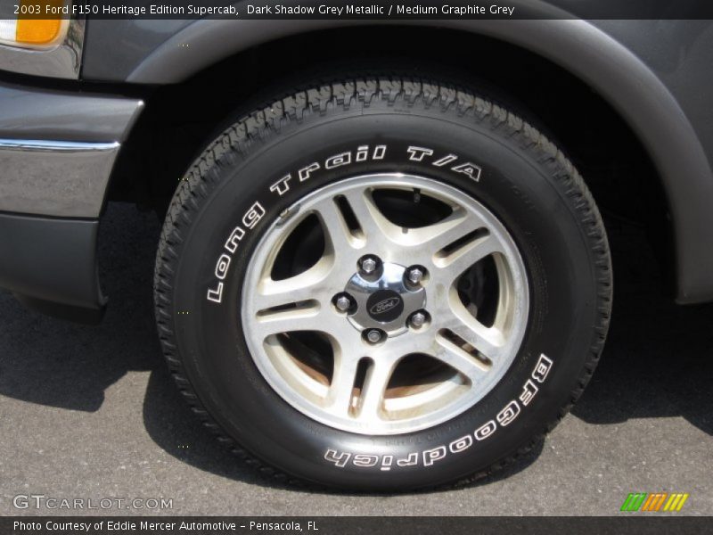 Dark Shadow Grey Metallic / Medium Graphite Grey 2003 Ford F150 Heritage Edition Supercab