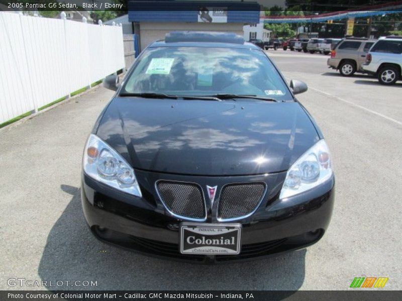 Black / Ebony 2005 Pontiac G6 Sedan